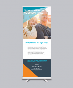 33 x 80 Pull Up Banner